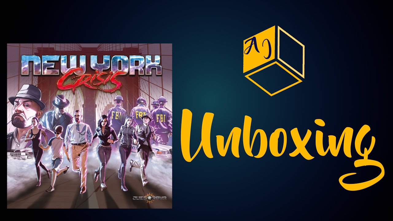 NEW YORK CRISIS. UNBOXING