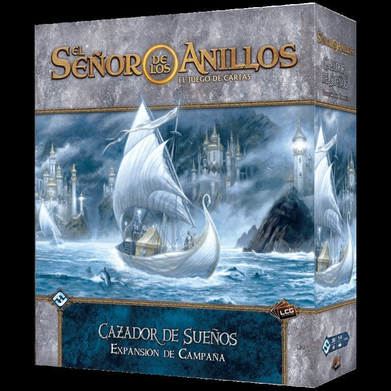 Juego de mesa el señor de los anillos cazador de sueños expansión de campaña