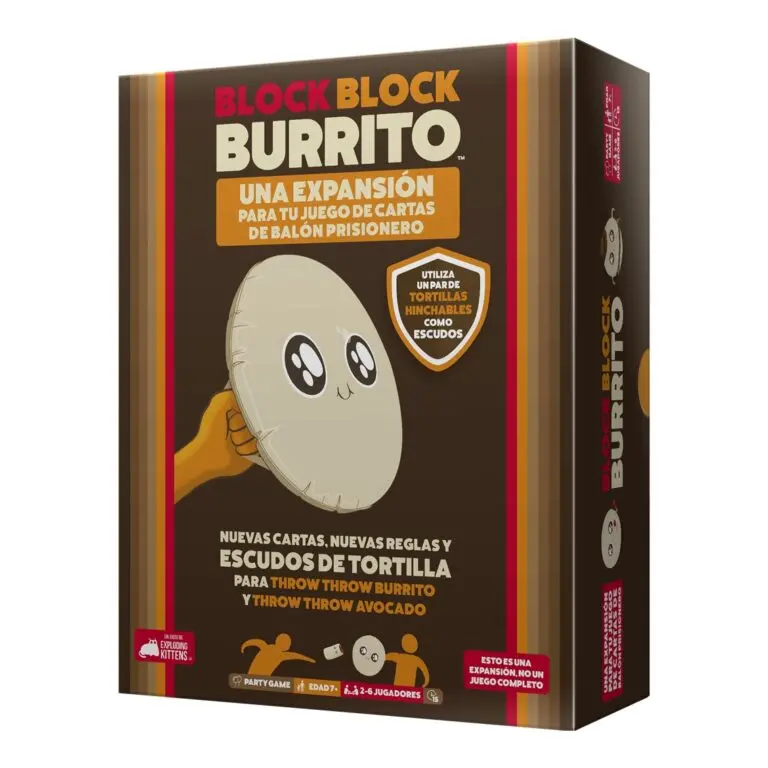 BLOCK BLOCK BURRITO EDAD RECOMENDADA 7 AñOS