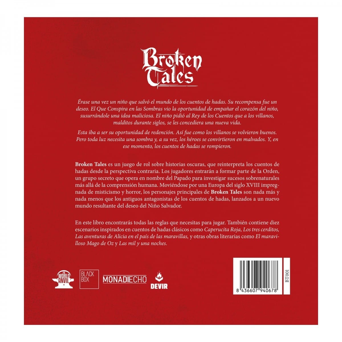 BROKEN TALES - LIBRO BÁSICO - Imagen 4