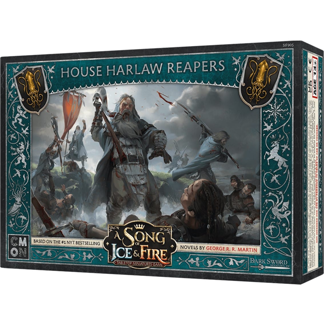 CANCION DE HIELO Y FUEGO SEGADORES DE LA CASA HARLAW PEGI 14