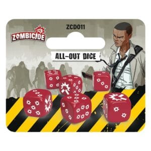 DADOS JUEGO DE MESA ZOMBICIDE 2ND EDITION