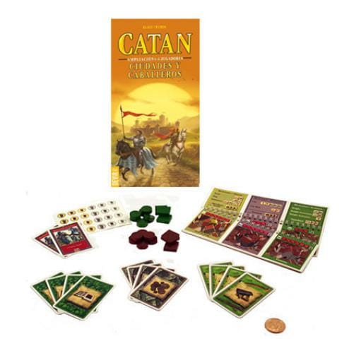 DEVIR CATAN CIUDADES Y CABALLEROS 5 - 6 JUGADORES - Imagen 2