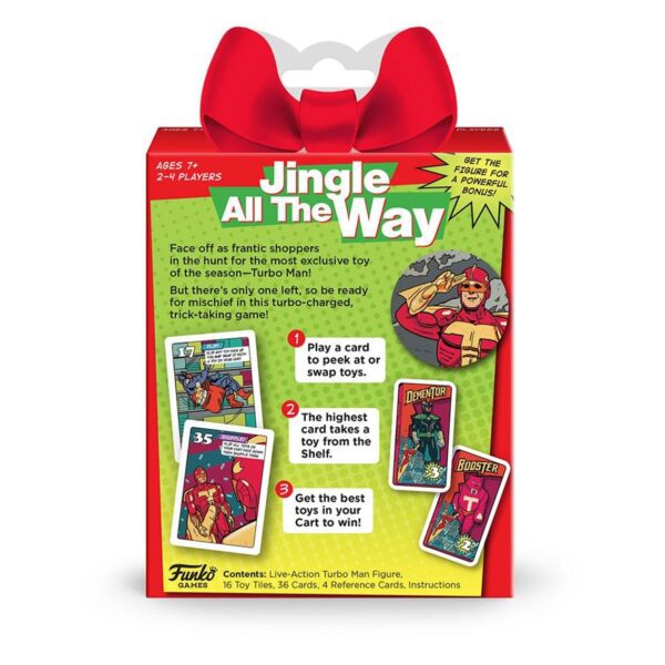 FUNKO SIGNATURE GAME JINGLE ALL THE WAY TURBO TIME PEGI 7 - Imagen 2