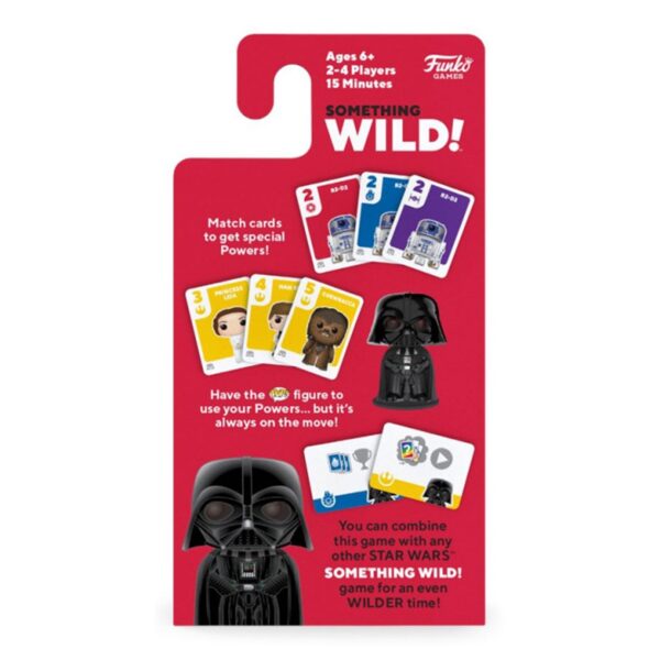 FUNKO SOMETHING WILD! STAR WARS DARTH VADER PEGI 6 60498 - Imagen 2
