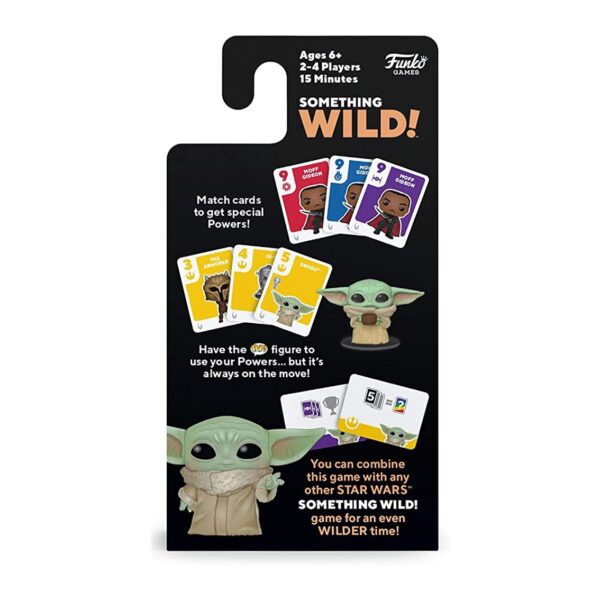 FUNKO SOMETHING WILD! STAR WARS EL MANDALORIANO GROGU BABY YODA (DE - ES - IT) PEGI 6 60499 - Imagen 2