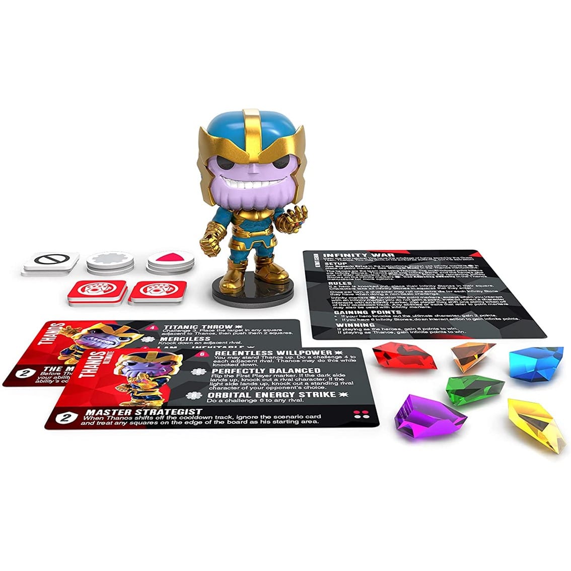 FUNKOVERSE EXPANSION MARVEL EDICION 101 THANOS ESPAñOL 57515 - Imagen 3