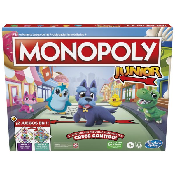 HASBRO MONOPOLY JUNIOR ESPAñOL