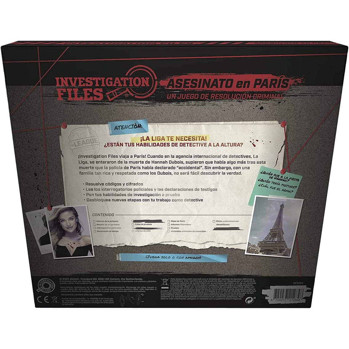 INVESTIGATION FILES: ASESINATO EN PARIS PEGI 14 - Imagen 3