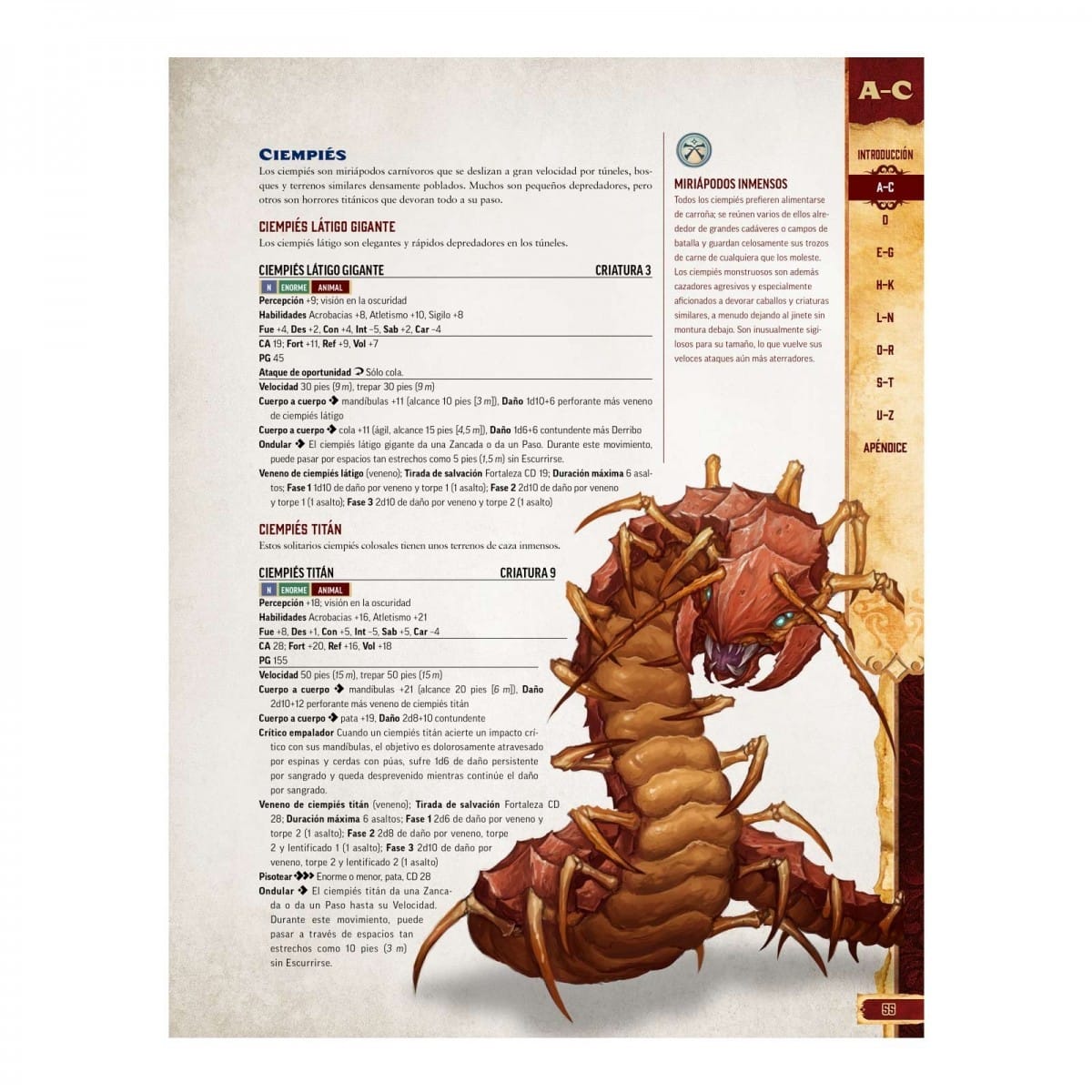 PATHFINDER 2ª ED. BESTIARIO 2 - Imagen 3