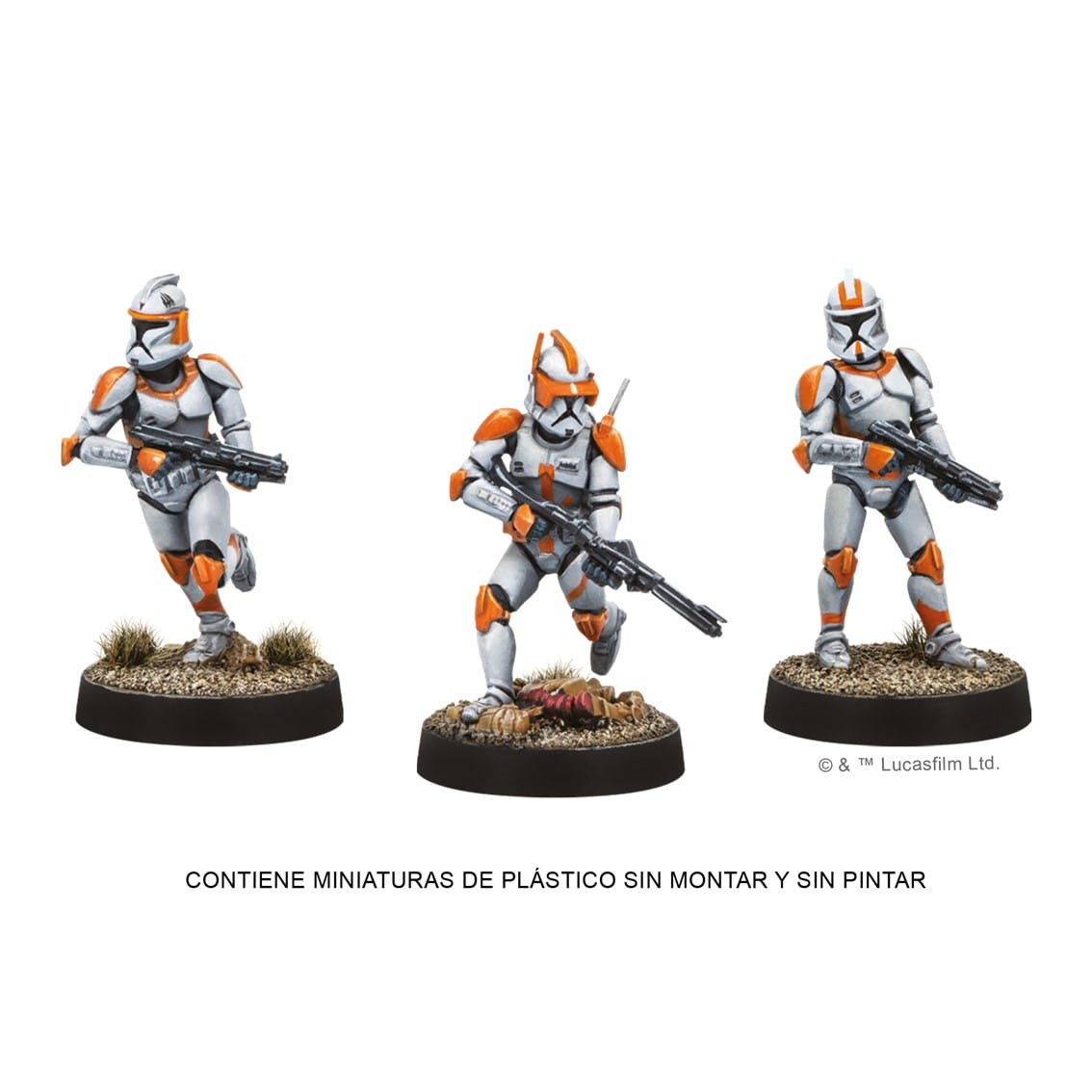 STAR WARS LEGION COMANDANTE CLON CODY EDAD RECOMENDADA 14 AñOS - Imagen 2