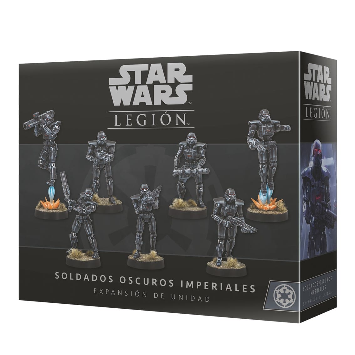 STAR WARS LEGION SOLDADOS OSCUROS IMPERIALES EDAD RECOMENDADA 14