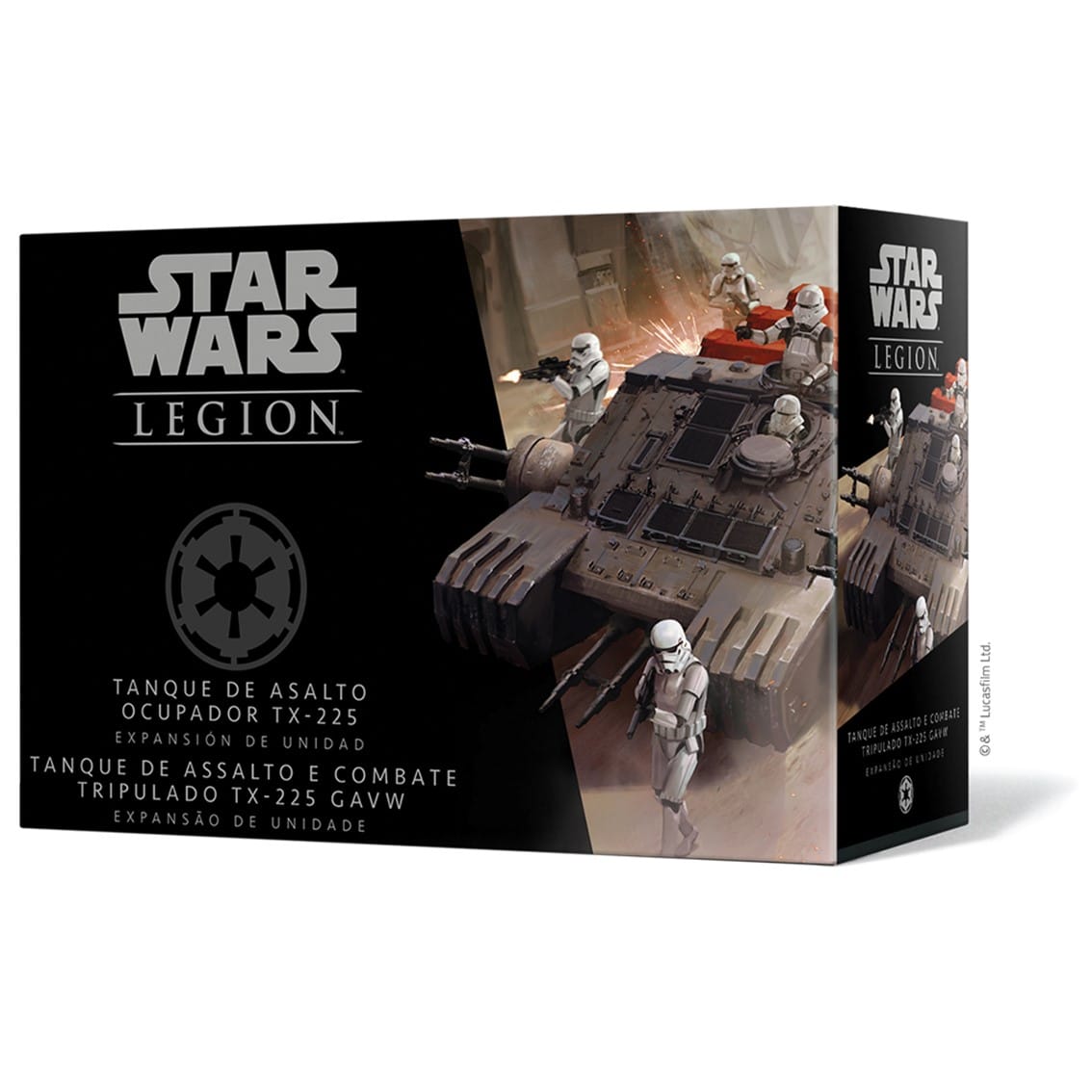 STAR WARS LEGION : TANQUE DE ASALTO OCUPADOR TX - 225 PEGI 14