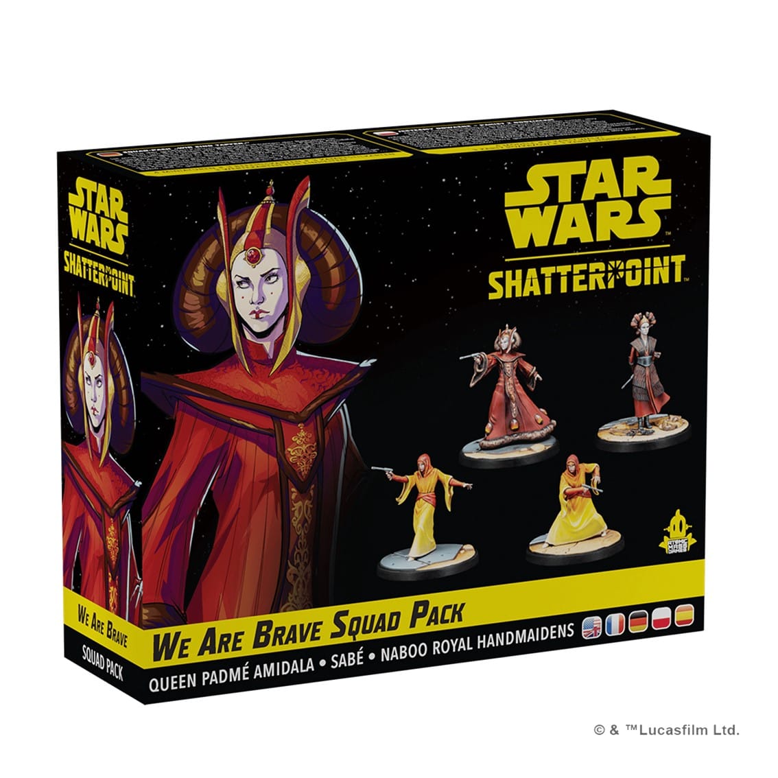 STAR WARS SHATTERPOINT WE ARE BRAVE SQUAD PACK EDAD RECOMENDADA 14 AñOS