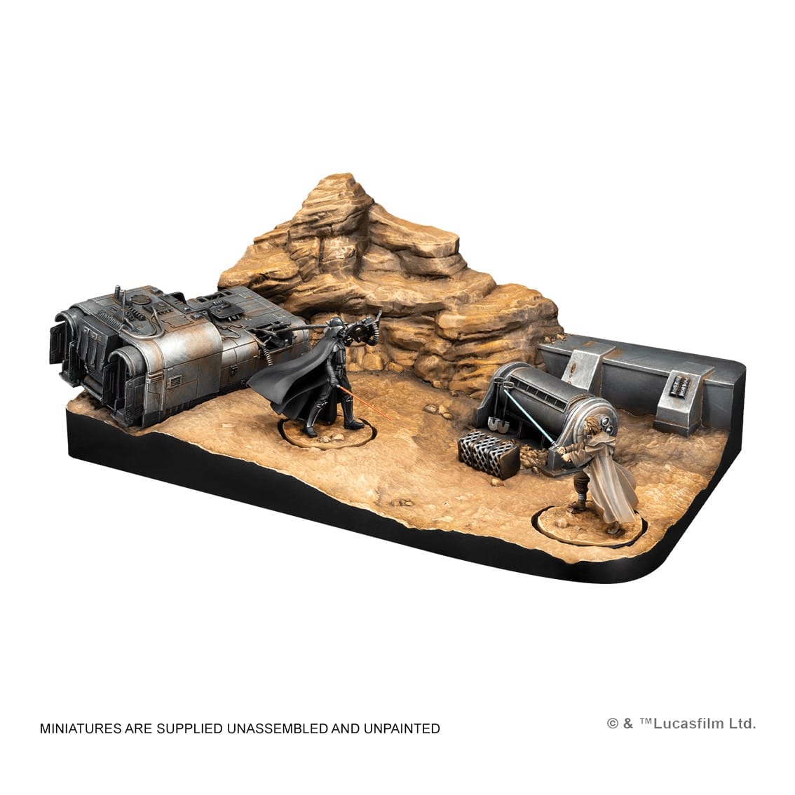 STAR WARS SHATTERPOINT YOU CANNOT RUN DUEL PACK - Imagen 3