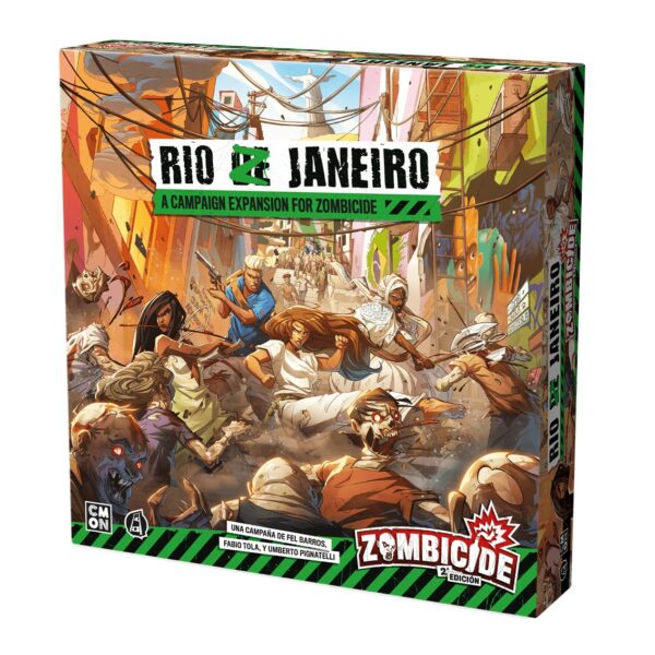 ZOMBICIDE 2E RIO Z JANEIRO EDAD RECOMENDADA 14 AñOS