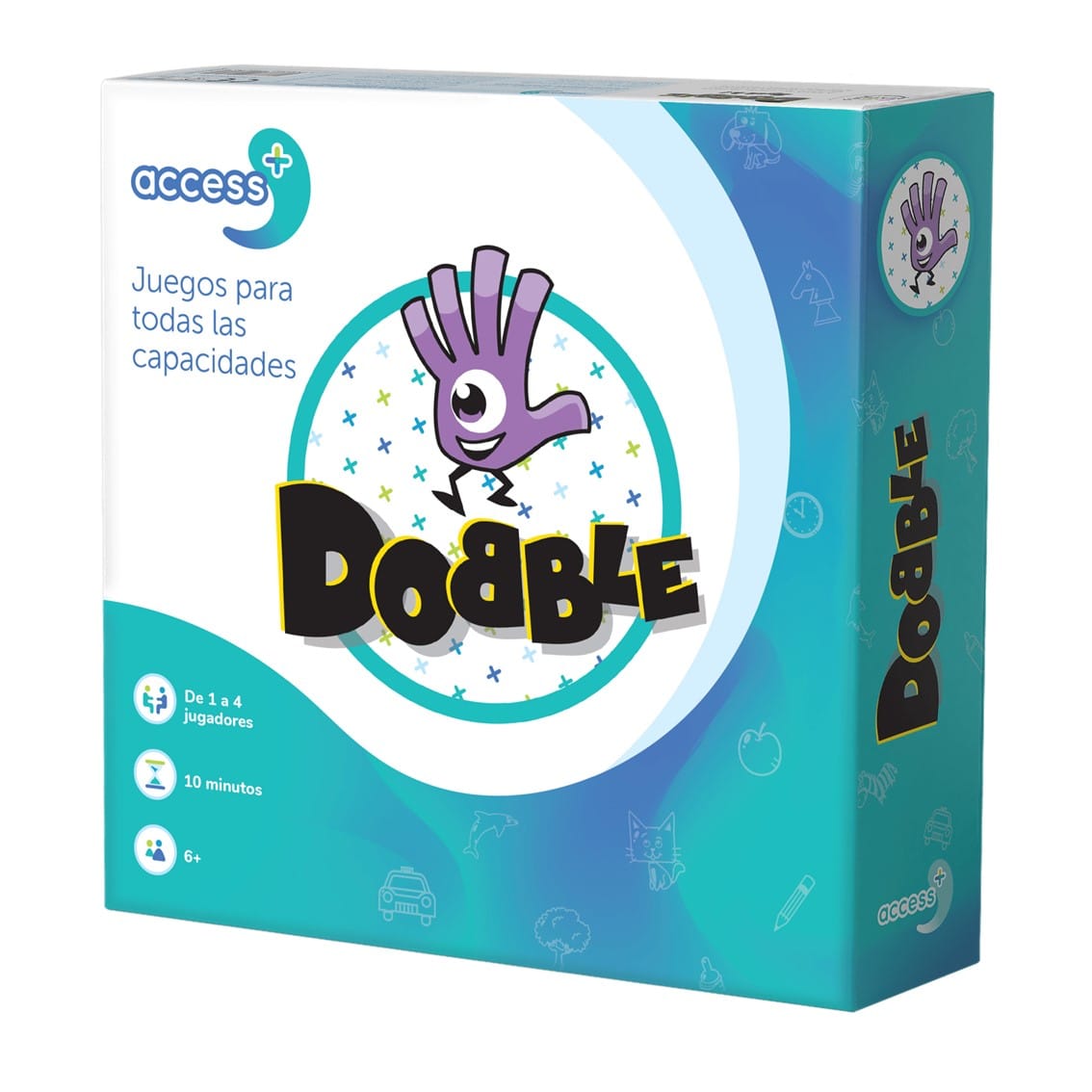 DOBBLE ACCESS+ EDAD RECOMENDADA 8 AñOS