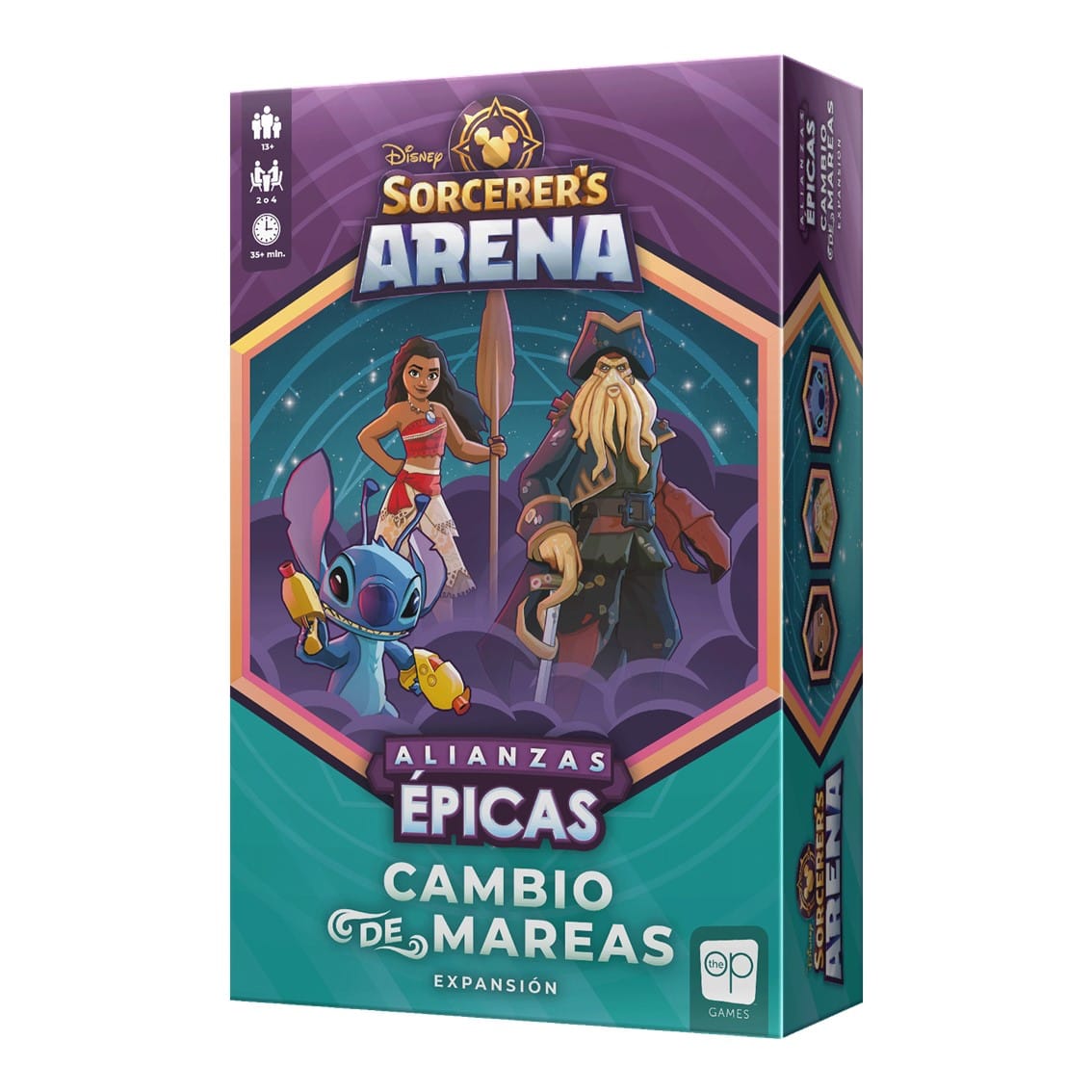 DISNEY SORCERER ARENA CAMBIO DE MAREAS EXPANSION EDAD RECOMENDADA 13 AñOS