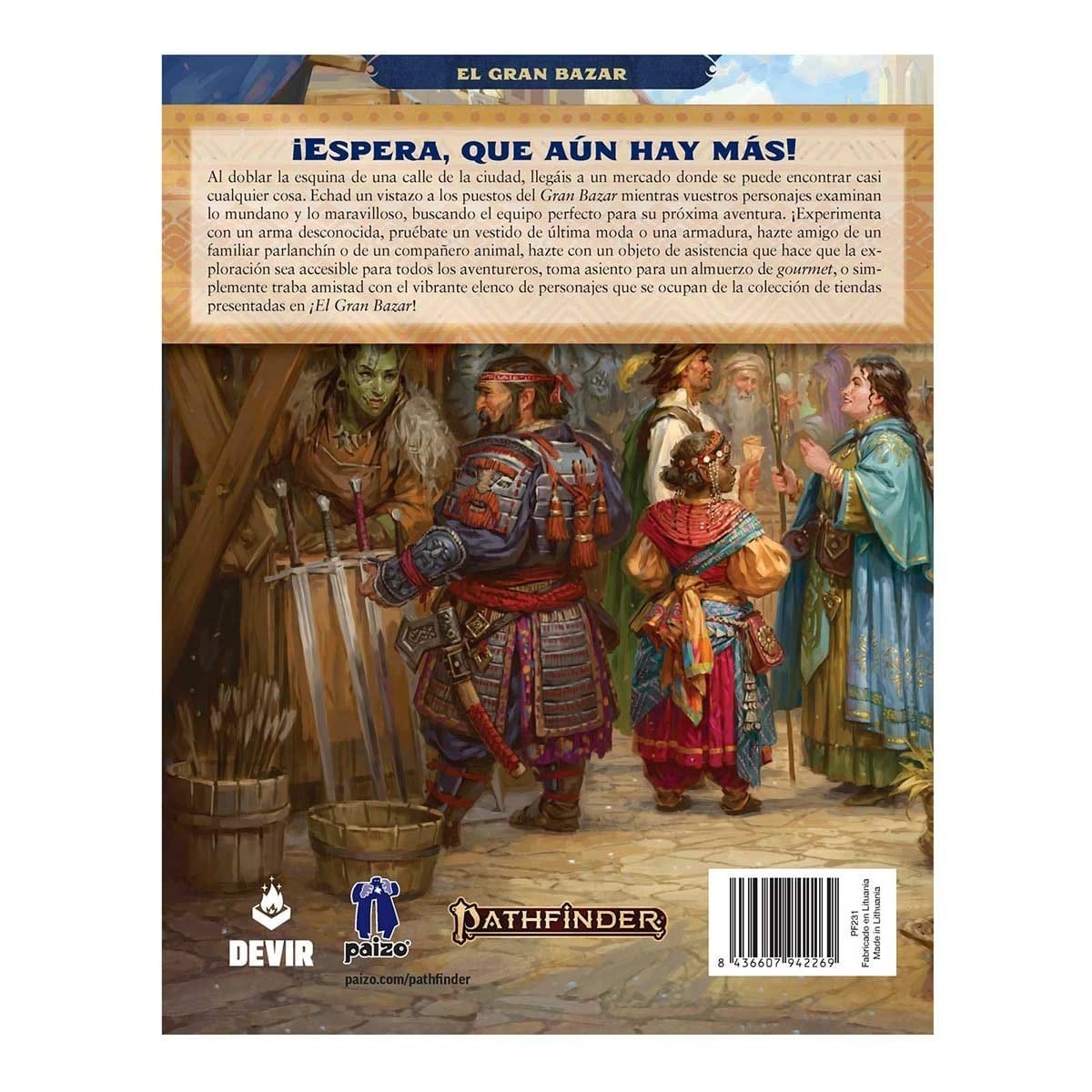 PATHFINDER 2ª ED. EL GRAN BAZAR - Imagen 3