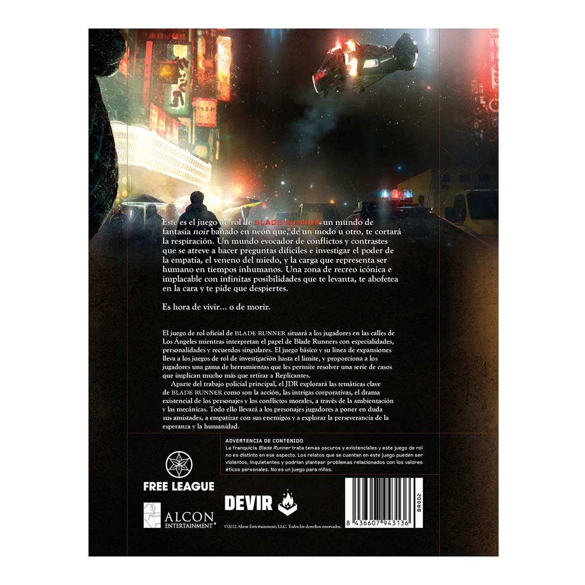 Blade Runner - Libro básico (Castellano) - Imagen 2