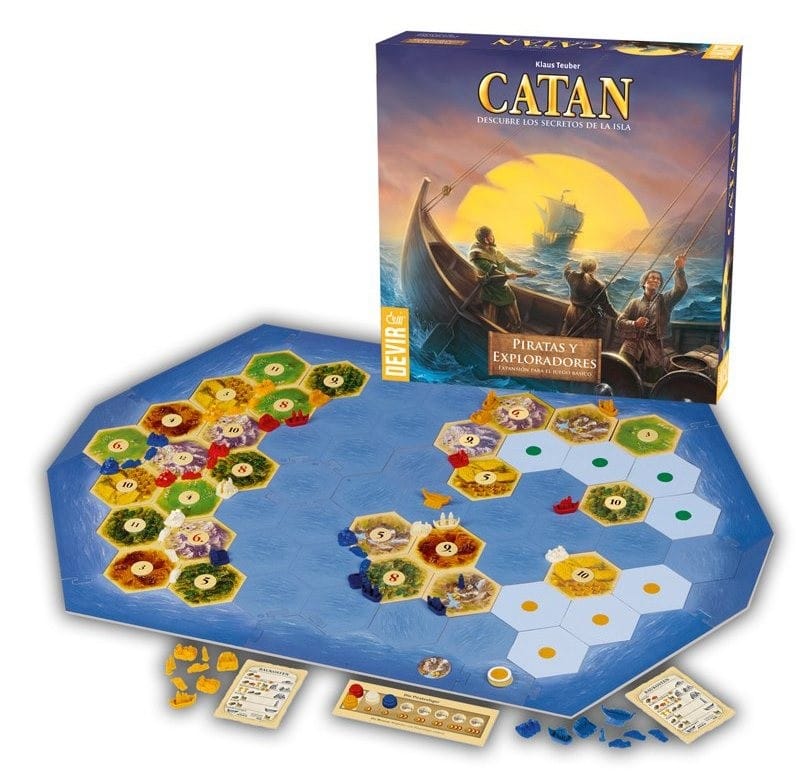 CATAN PIRATAS Y EXPLORADORES - Imagen 2