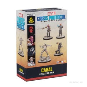 MARVEL CRISIS PROTOCOL CABAL AFFILIATION PACK EDAD RECOMENDADA 14 AñOS