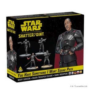 STAR WARS SHATTERPOINT YOU HAVE SOMETHING I WANT SQUAD PACK EDAD RECOMENDADA 14 AñOS