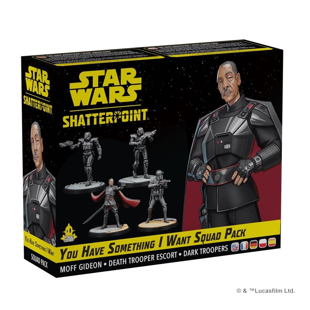 STAR WARS SHATTERPOINT YOU HAVE SOMETHING I WANT SQUAD PACK EDAD RECOMENDADA 14 AñOS