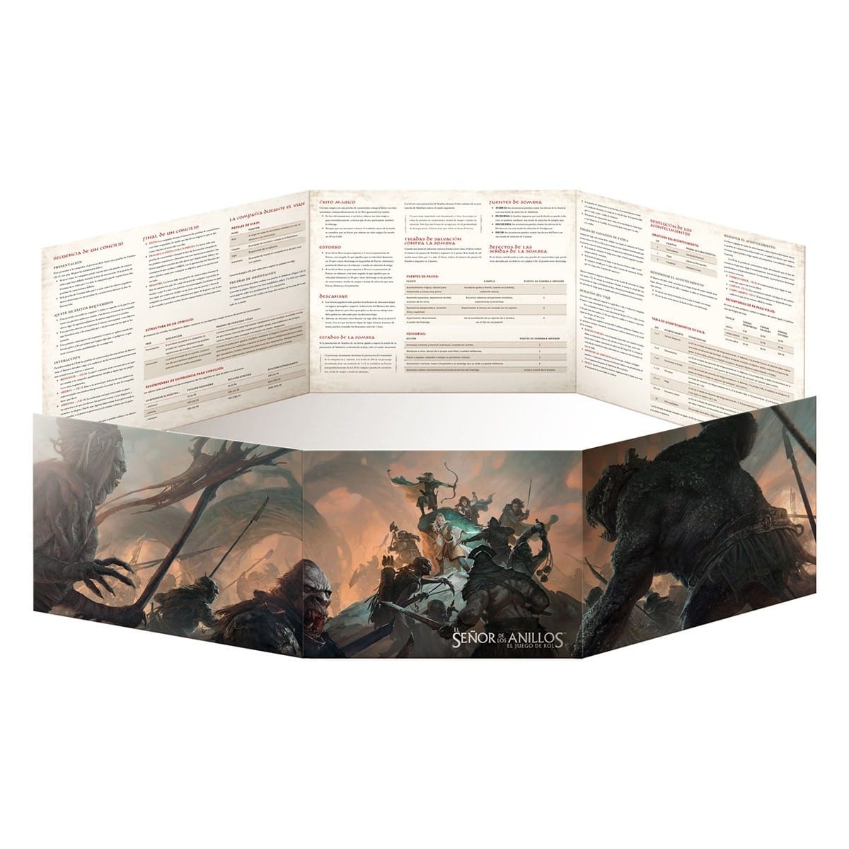 EL SEÑOR DE LOS ANILLOS ROL: PANTALLA Y SUPLEMENTO DE RIVENDEL - Imagen 2