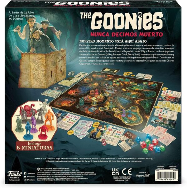 FUNKO GAMES THE GOONIES -  NEVES SAY DIE GAME ES - Imagen 3