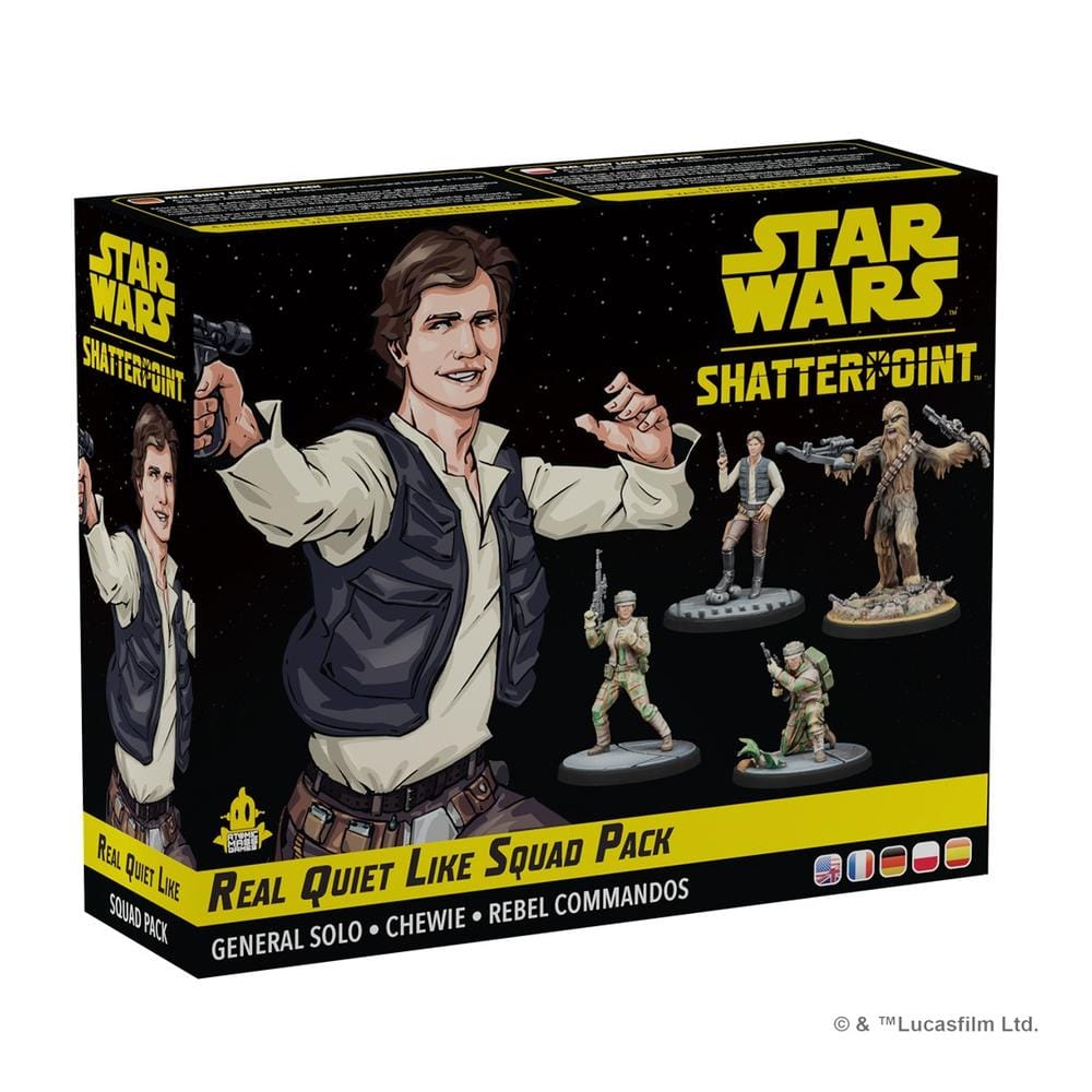 STAR WARS SHATTERPOINT REAL QUIET LIKE SQUAD PACK EDAD RECOMENDADA 14 AñOS