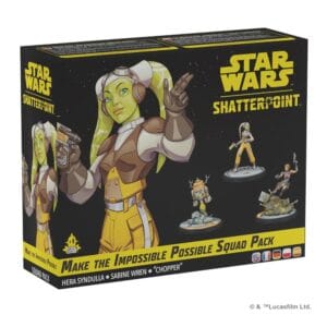 STAR WAR SHATTERPOINT MAKE THE IMPOSSIBLE POSSIBLE SQUAD PACK EDAD RECOMENDADA 14 AñOS