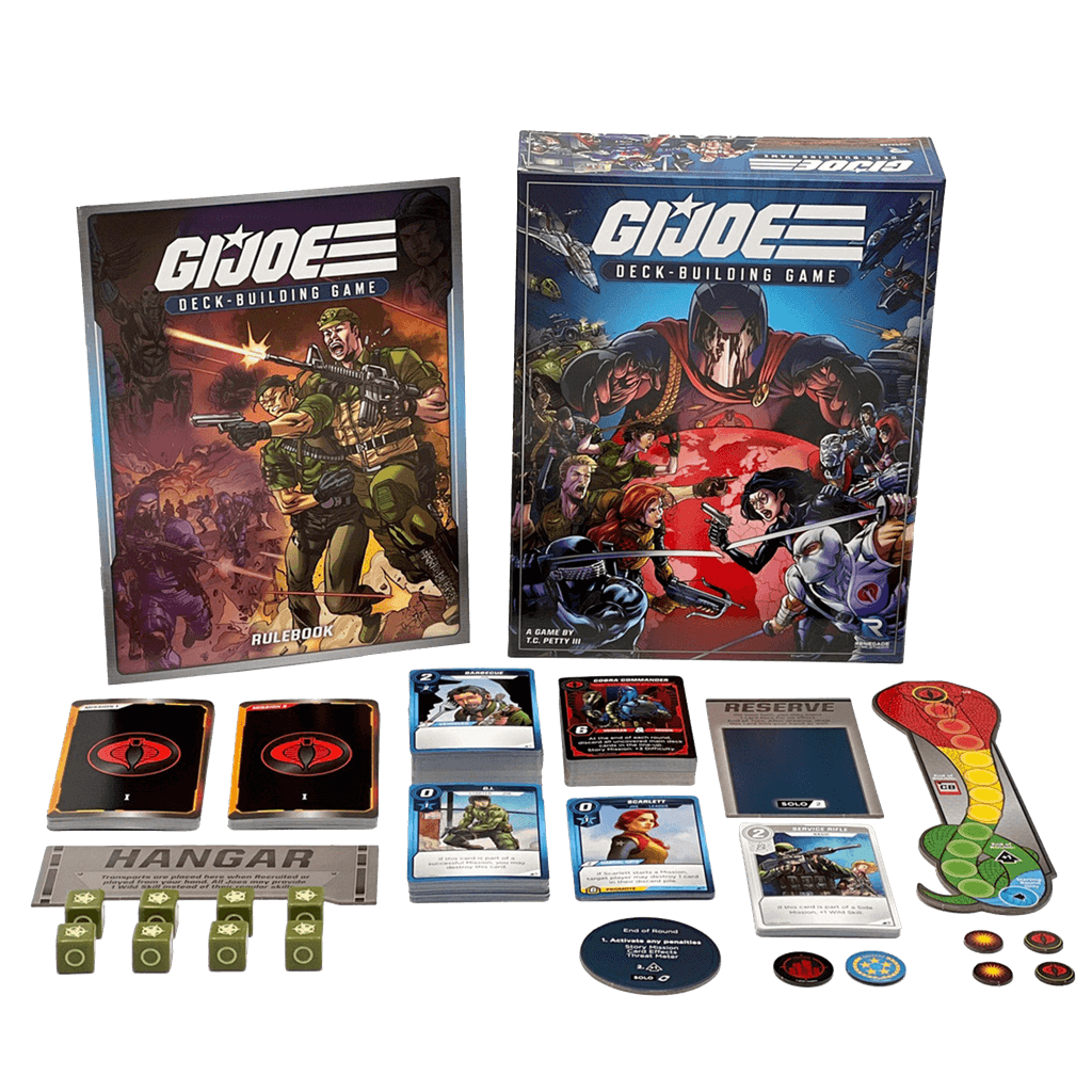 G.I.JOE El juego de construcción de mazos + Carta Promo de Dawn Moreno y Dawn Moreno ascendido - Imagen 2