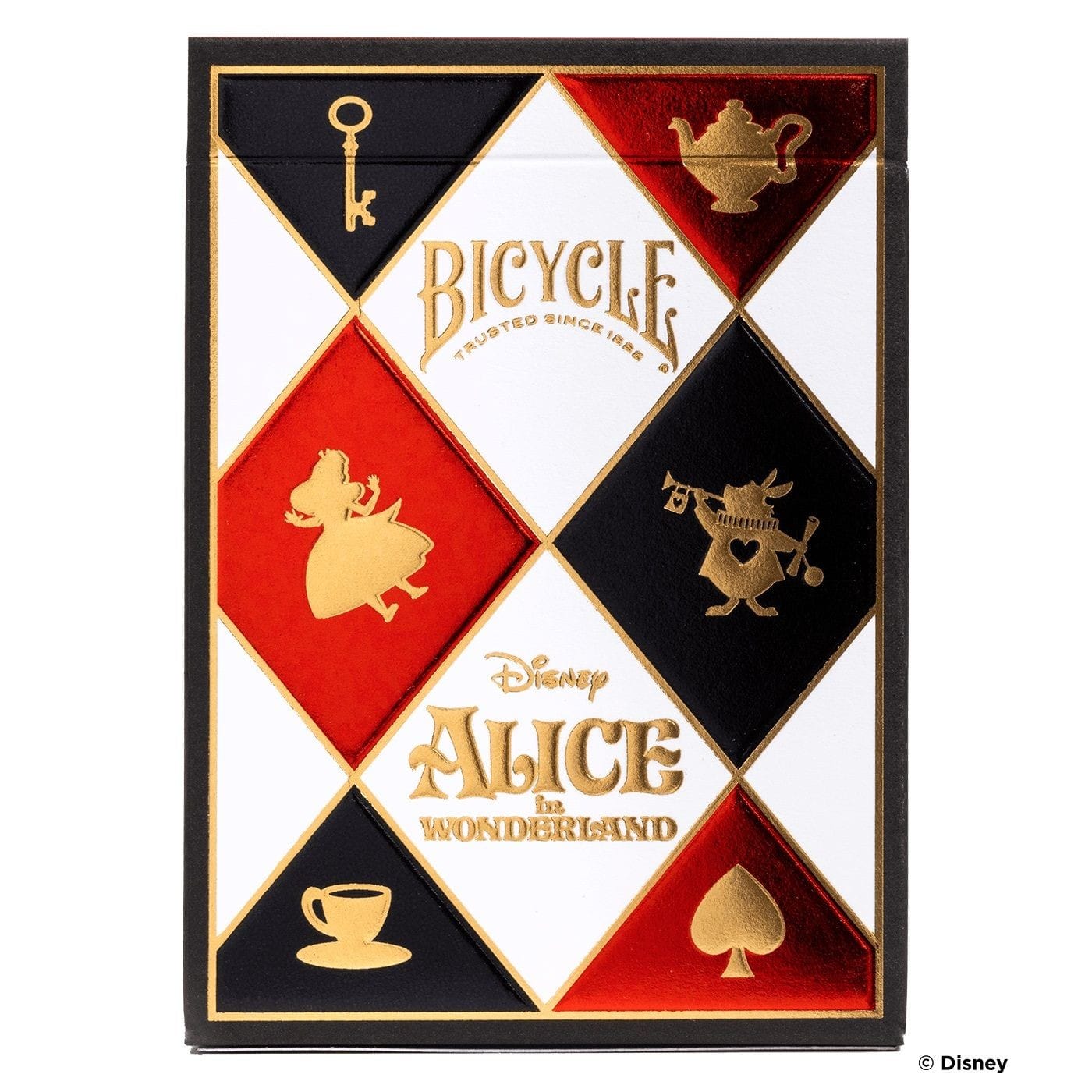 NAIPES - BARAJA BICYCLE DISNEY ALICE IN WONDERLAND - Imagen 4