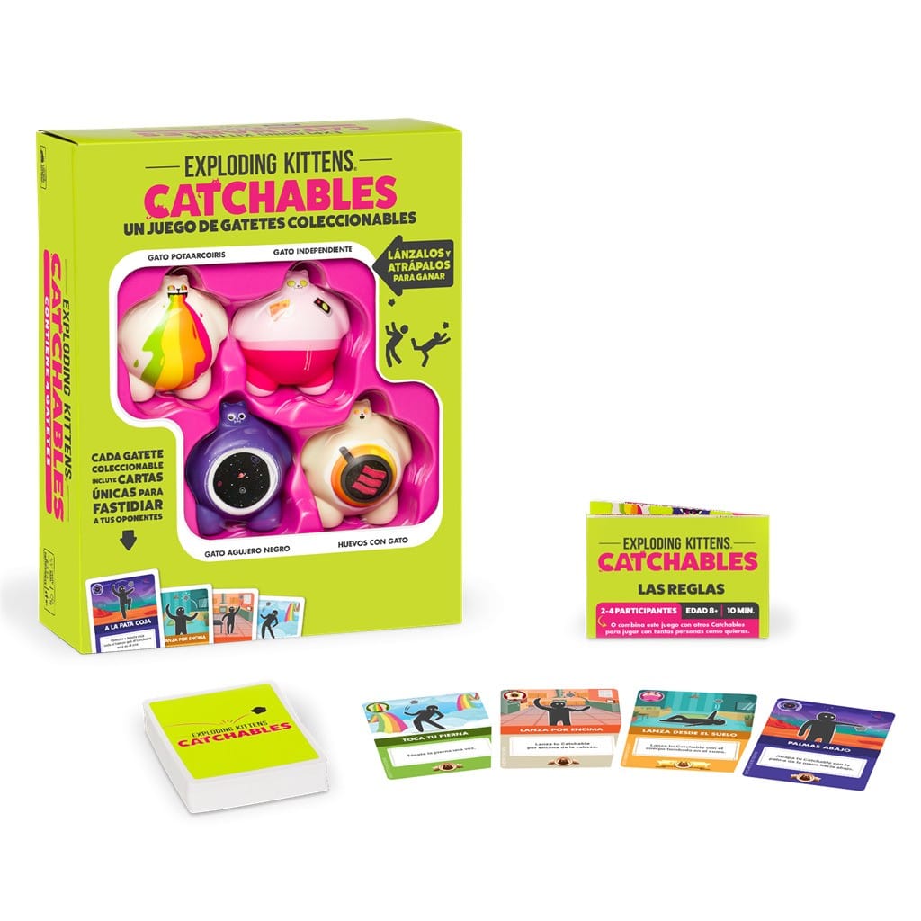 EXPLODING KITTENS: CATCHABLES CORE PACK - Imagen 2