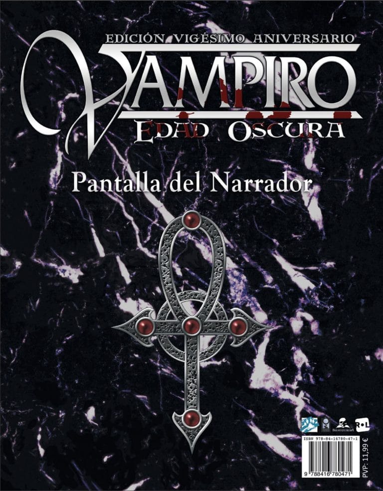 VAMPIRO: EDAD OSCURA - PANTALLA DEL NARRADOR