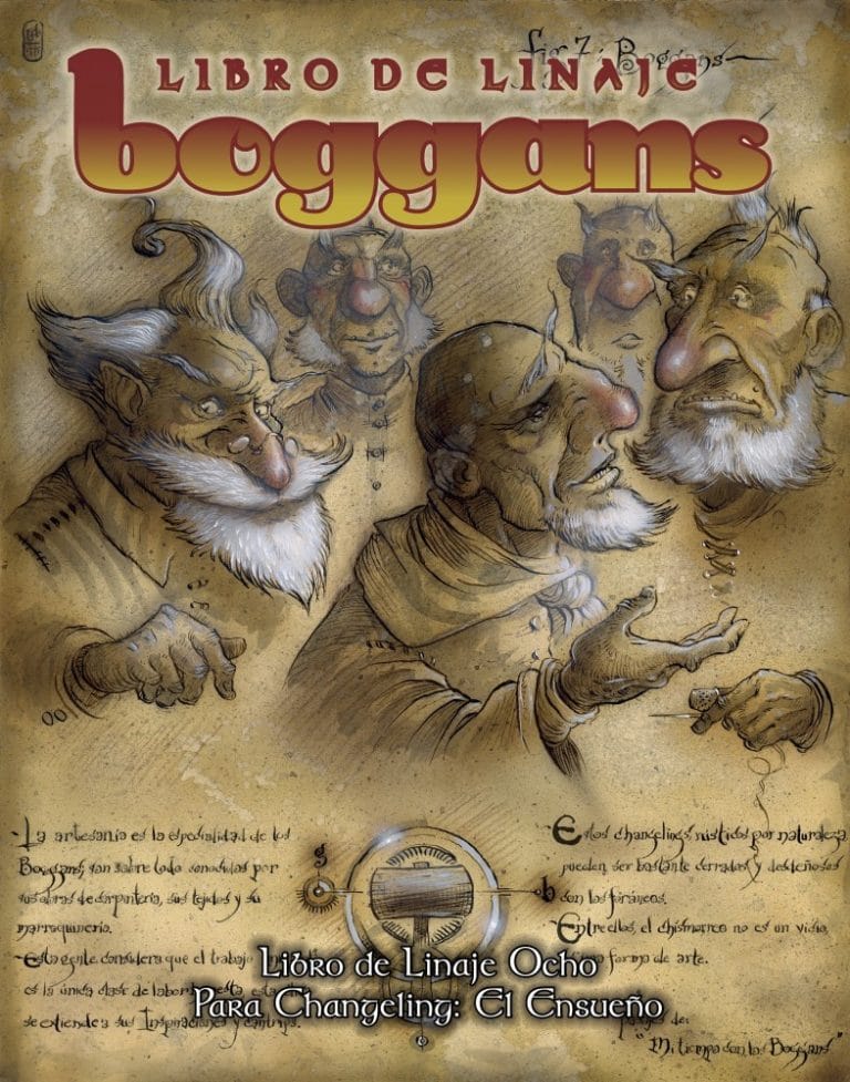 CHANGELING: EL ENSUEÑO - LIBRO DE LINAJE BOGGANS