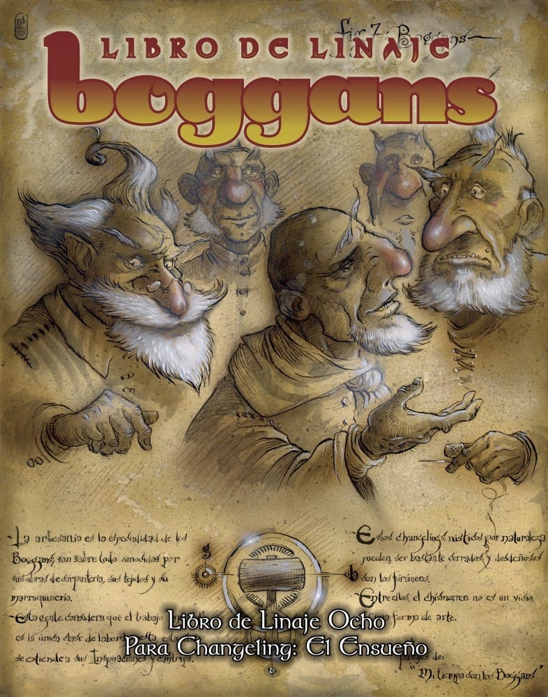 CHANGELING: EL ENSUEÑO - LIBRO DE LINAJE BOGGANS