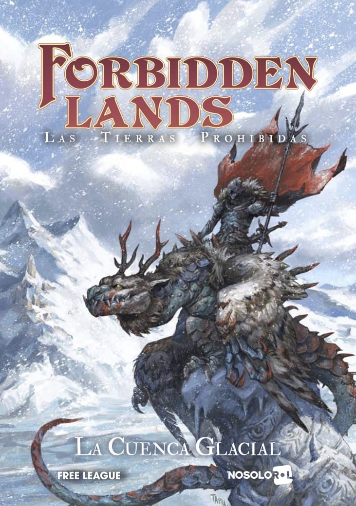 FORBIDDEN LANDS: LA CUENCA GLACIAL - MAPA YCARTAS