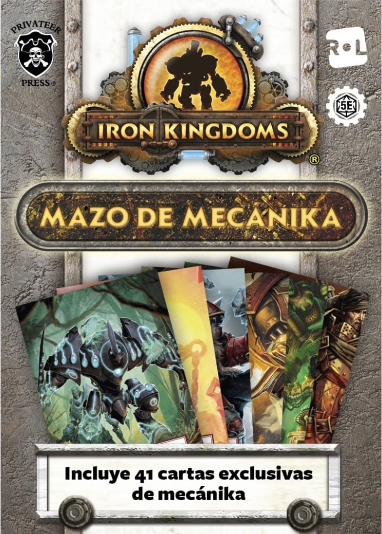 IRON KINGDOMS - MAZO DE MECÁNIKA