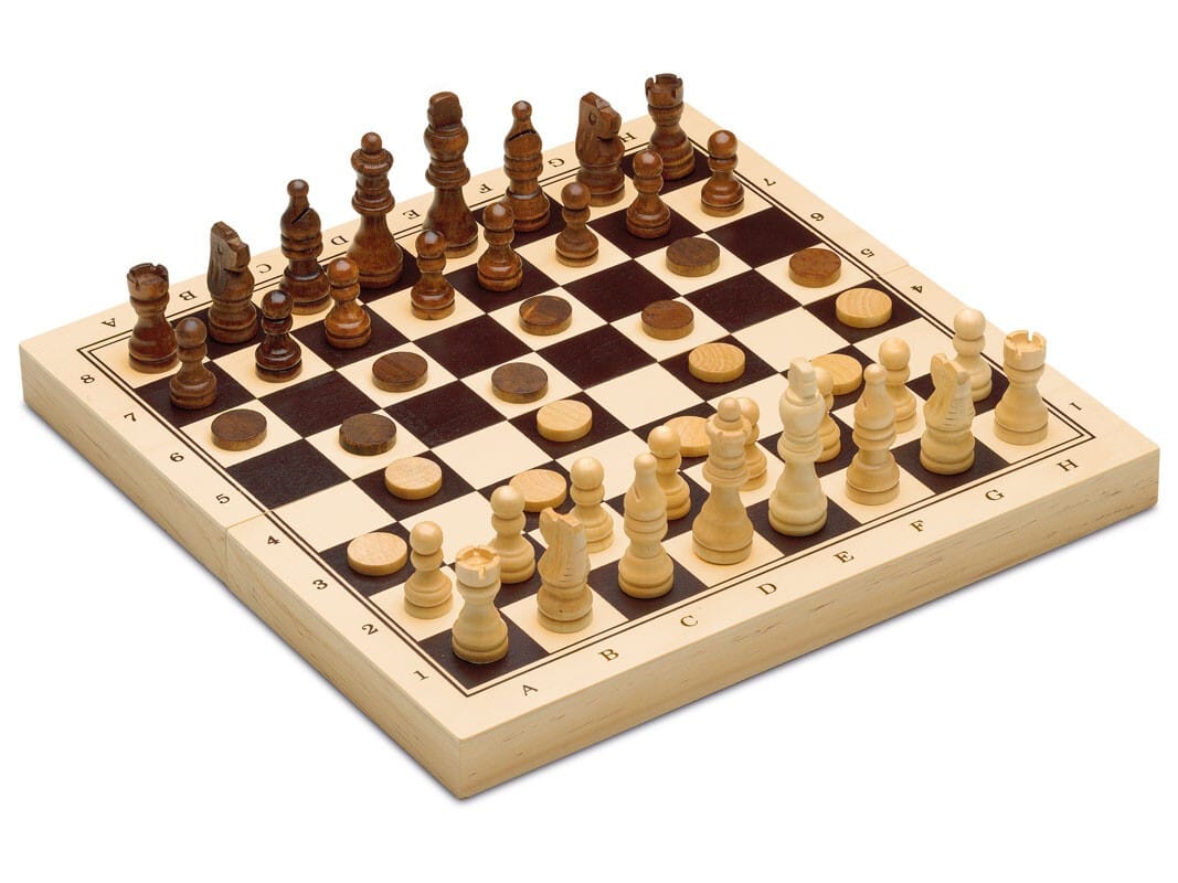 3 EN 1 AJEDREZ - DAMAS - BACKGAMMON - Imagen 2