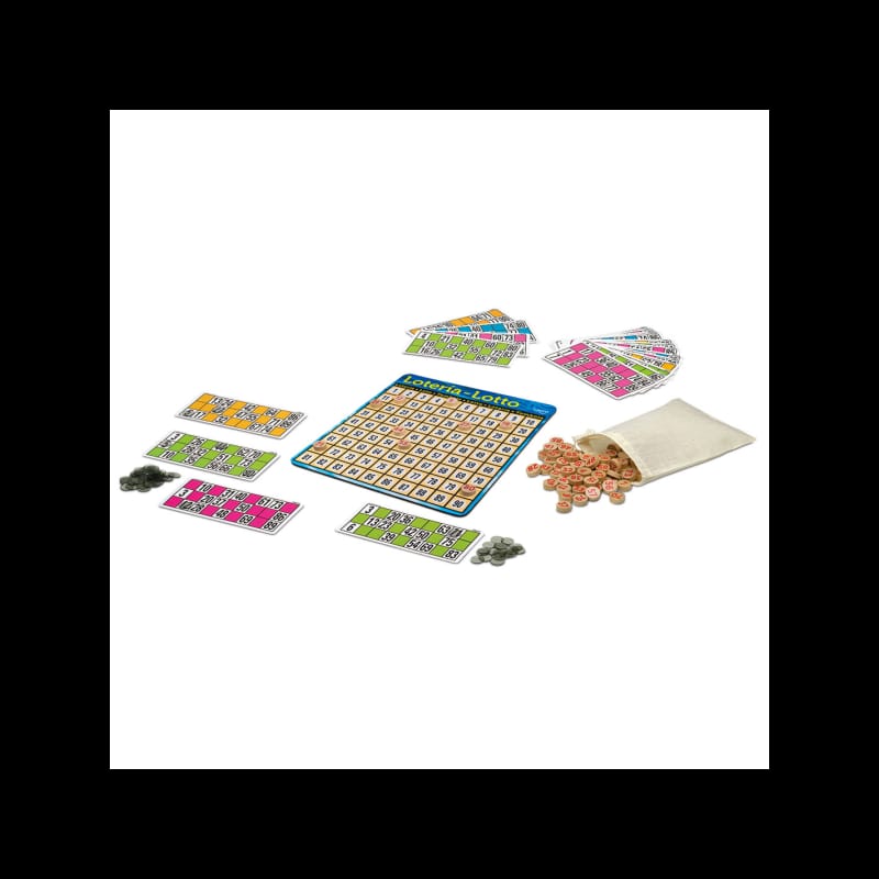 LOTERIAS CAJA DE METAL - PIEZAS 100% MADERA - Imagen 3