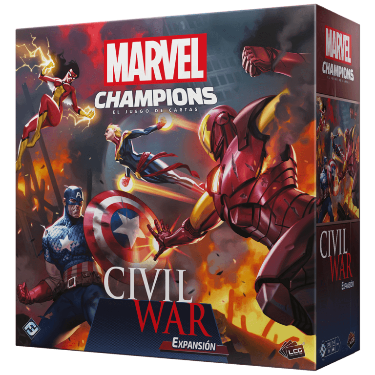 Marvel Champions Civil War en Castellano Portada