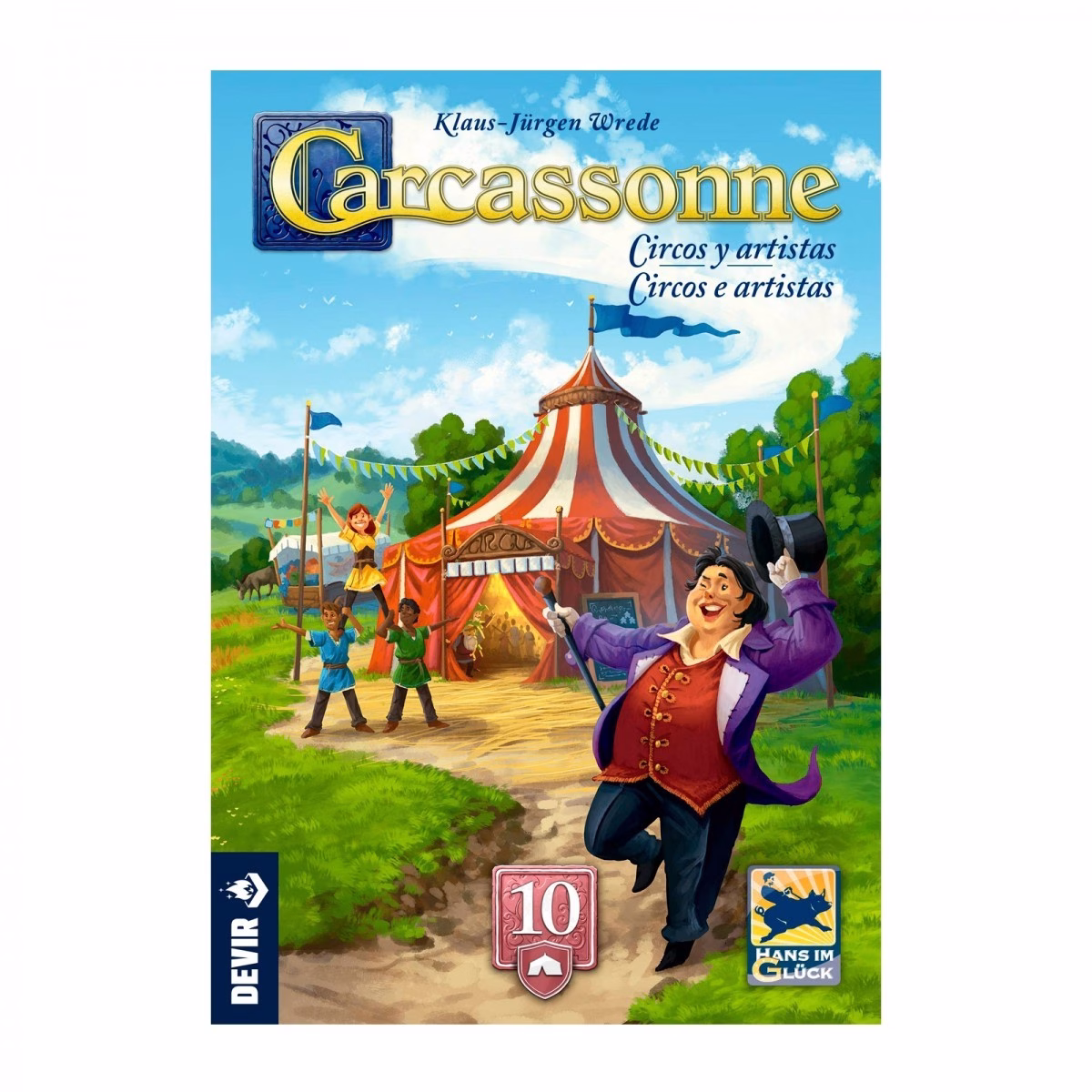 CARCASSONNE EXP.10 - CIRCOS Y ARTISTAS - Imagen 3