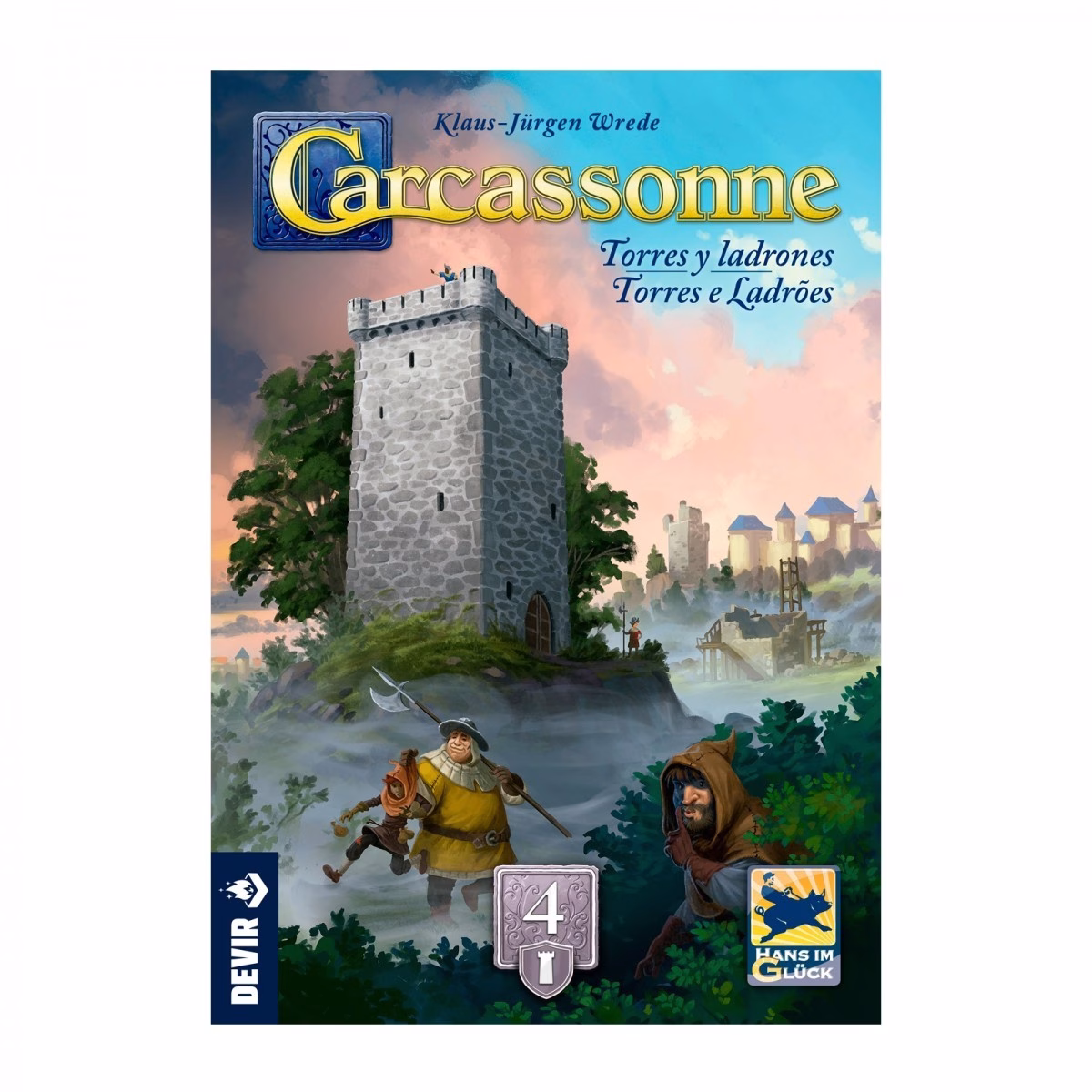 CARCASSONNE EXP.4 - TORRES Y LADRONES - Imagen 3