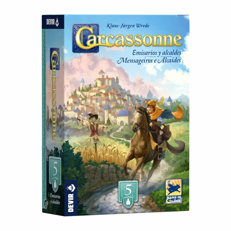 CARCASSONNE EXP.5 - EMISARIOS Y ALCALDES