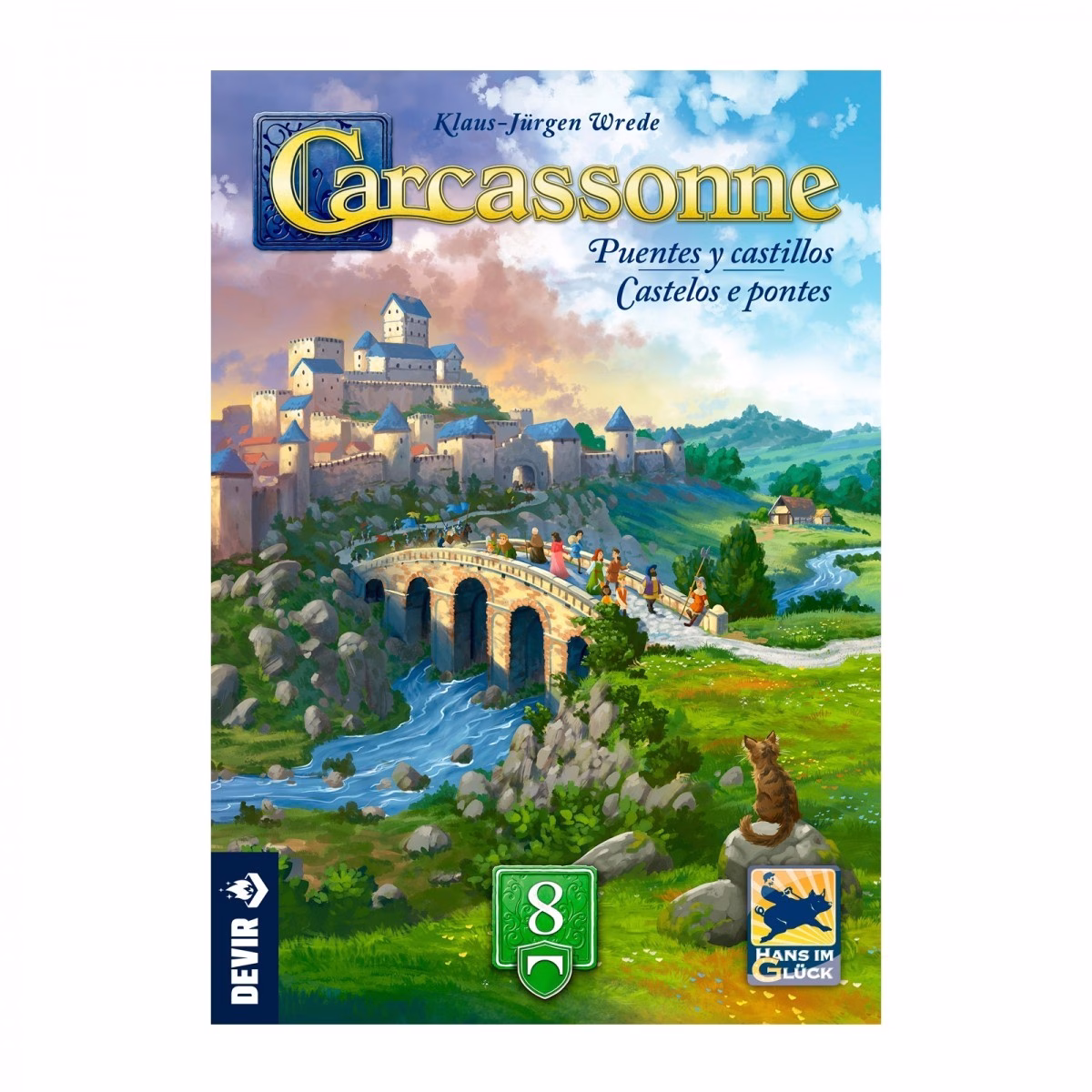 CARCASSONNE EXP.8 - PUENTES Y CASTILLOS - Imagen 3