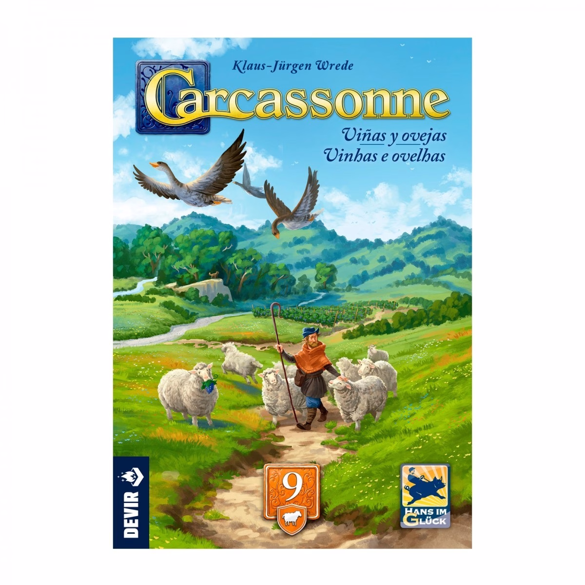 CARCASSONNE EXP.9 - VIÑAS Y OVEJAS - Imagen 3