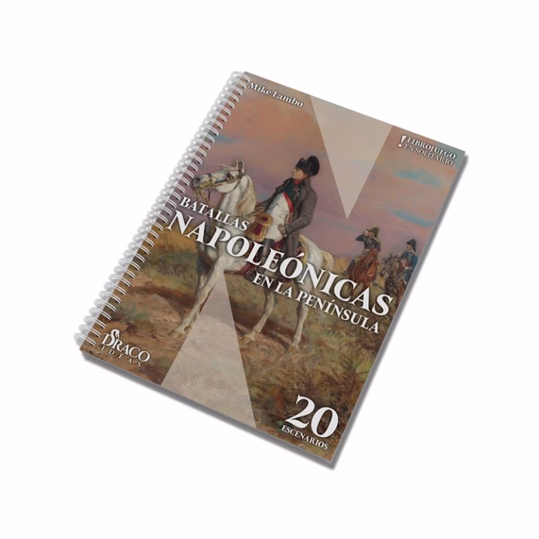 LIBRO - JUEGO BATALLAS NAPOLEÓNICAS EN LA PENINSULA