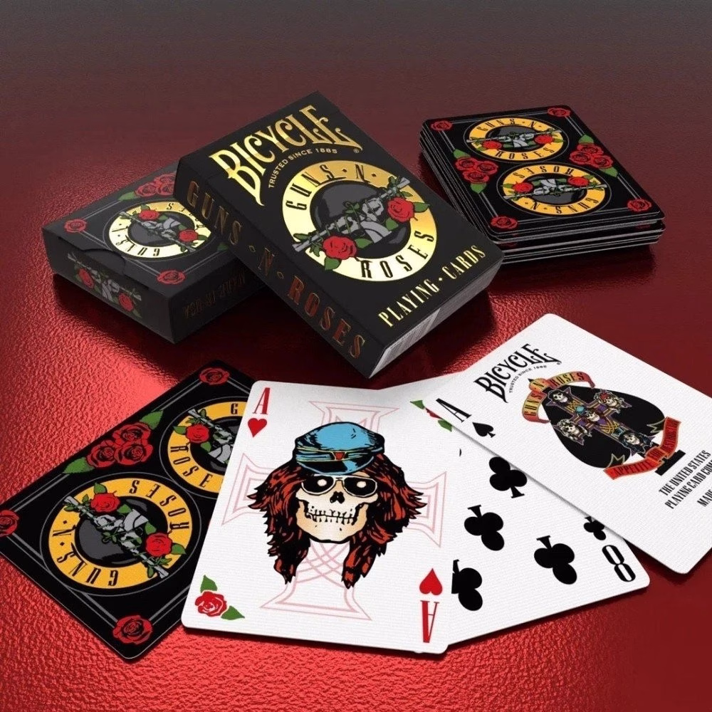 NAIPES - BARAJA BICYCLE GUNS & ROSES - Imagen 3
